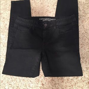 American eagle black Jegging jeans